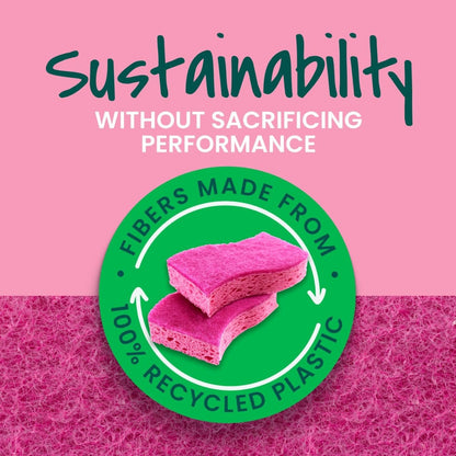 Scotch-Brite Delicate Clean Scrub Sponge – One Sponge for Every Surface in a Clutter-Free Kitchen