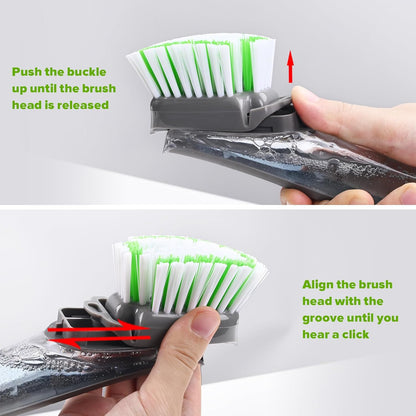 Scotch-Brite Dishwand Refill 4 Pack – Gentle Dish Brush Heads for Non-Stick Cookware Wellness