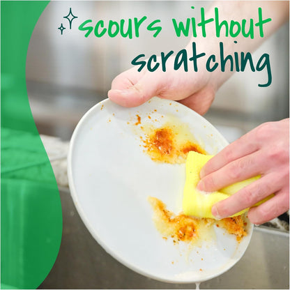 Scotch-Brite Dobie Non-Scratch Scrub Pads Color Coded Cleaning Sponges for Stylish Kitchens