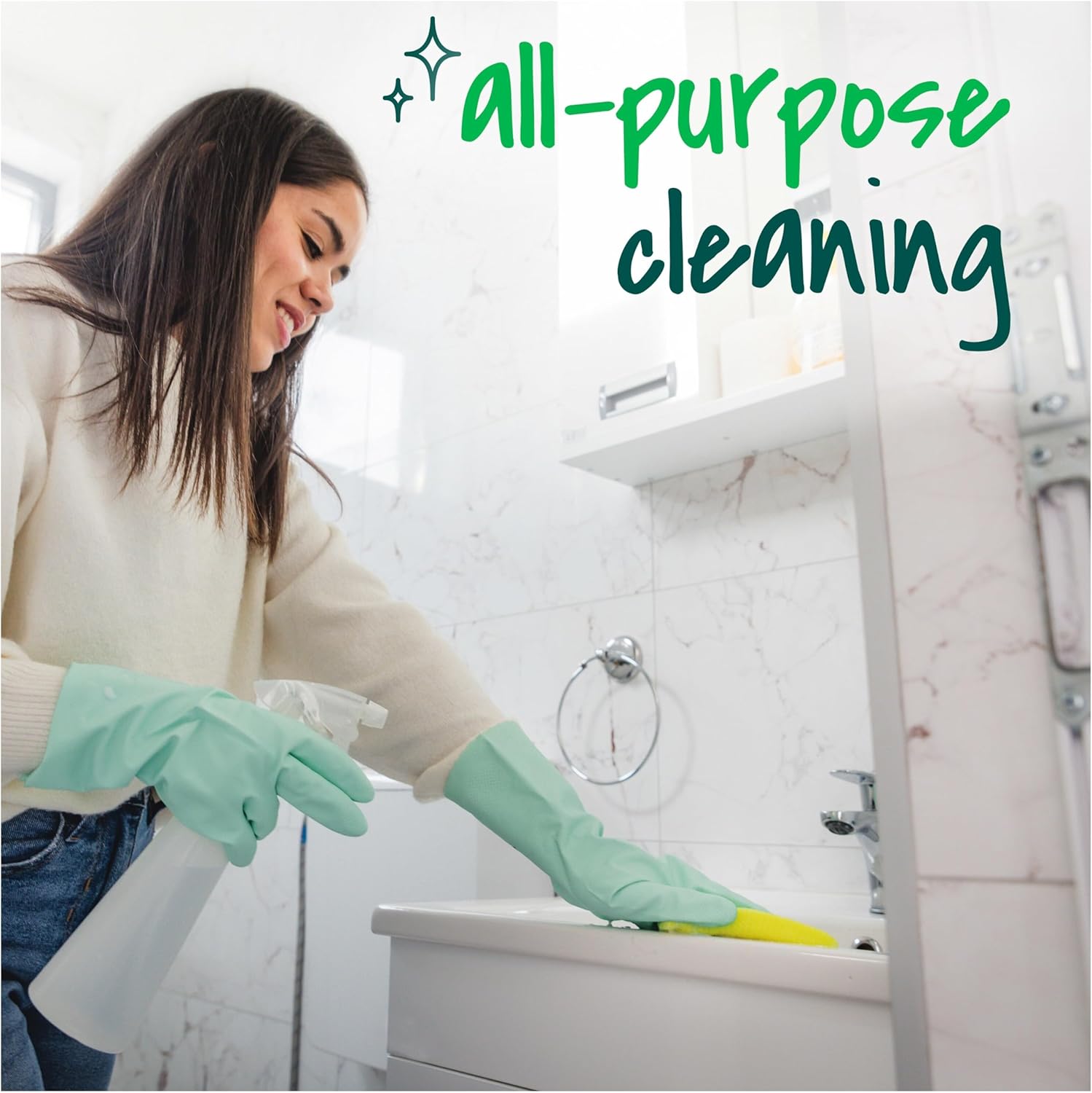 Scotch-Brite Dobie Non-Scratch Scrub Pads Color Coded Cleaning Sponges for Stylish Kitchens