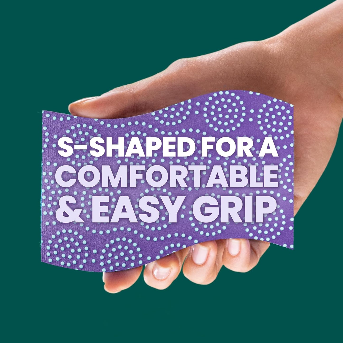 Scotch-Brite Odor Resist Non-Scratch Scrub Sponge – Odor-Free Sponges for a Fresher Self-Care Cleaning Ritual