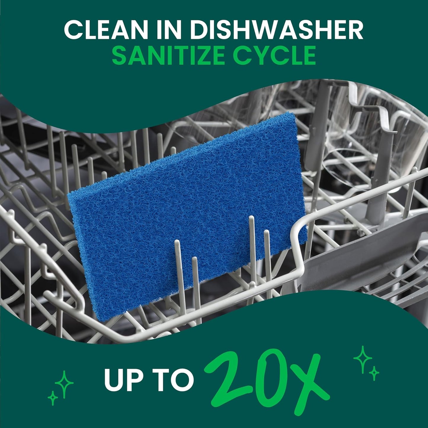 Scotch-Brite Zero Scratch Scouring Pad – Practical Housewarming Gift for New Homeowners and First Apartments