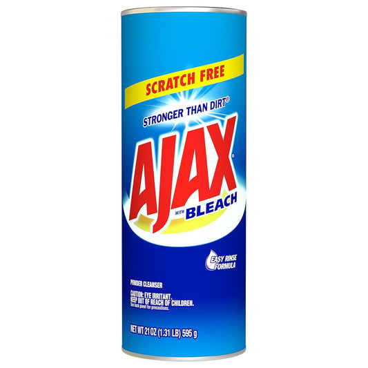 scratch-free formula safe for chrome, porcelain, ceramic tile, and laminate