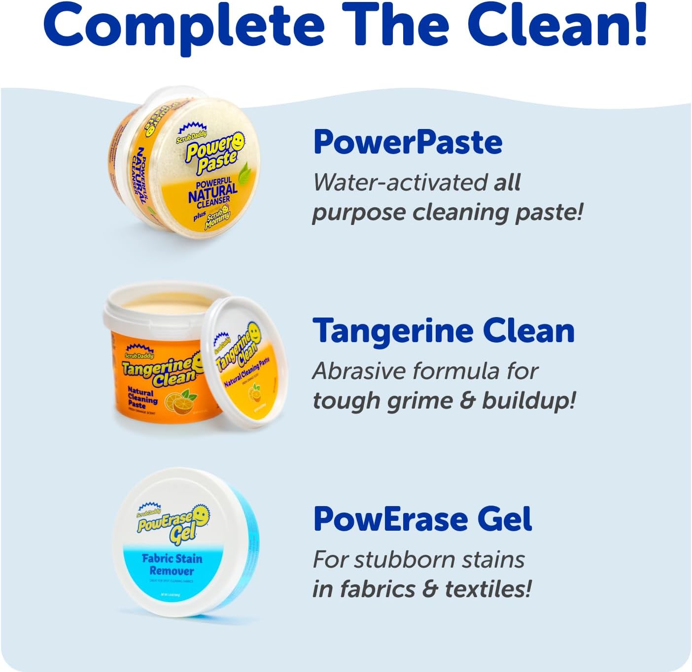 Scrub Daddy BPA-Free Sponges – Safe, Non-Toxic Kitchen Scrubber for Families with Kids & Pets