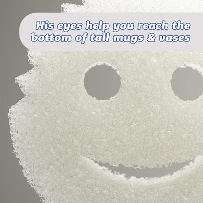 Scrub Daddy Sponge – Kid and Pet-Safe Cleaning Tool With No Toxic Dyes or Harmful Chemicals