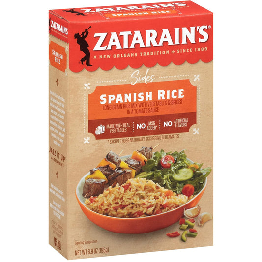 seasoned long grain parboiled rice in a mild savory tomato sauce
