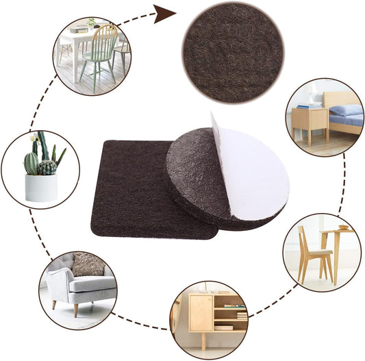 self-adhesive backing for tool-free peel-and-stick installation