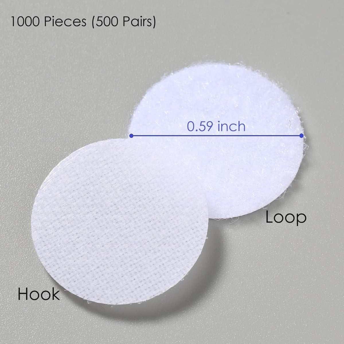 self-adhesive backing that peels and sticks to flat surfaces without extra glue