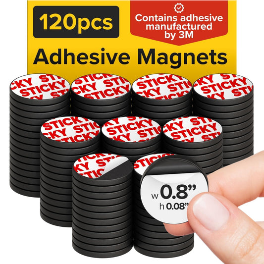self-adhesive backing with peel-and-press application