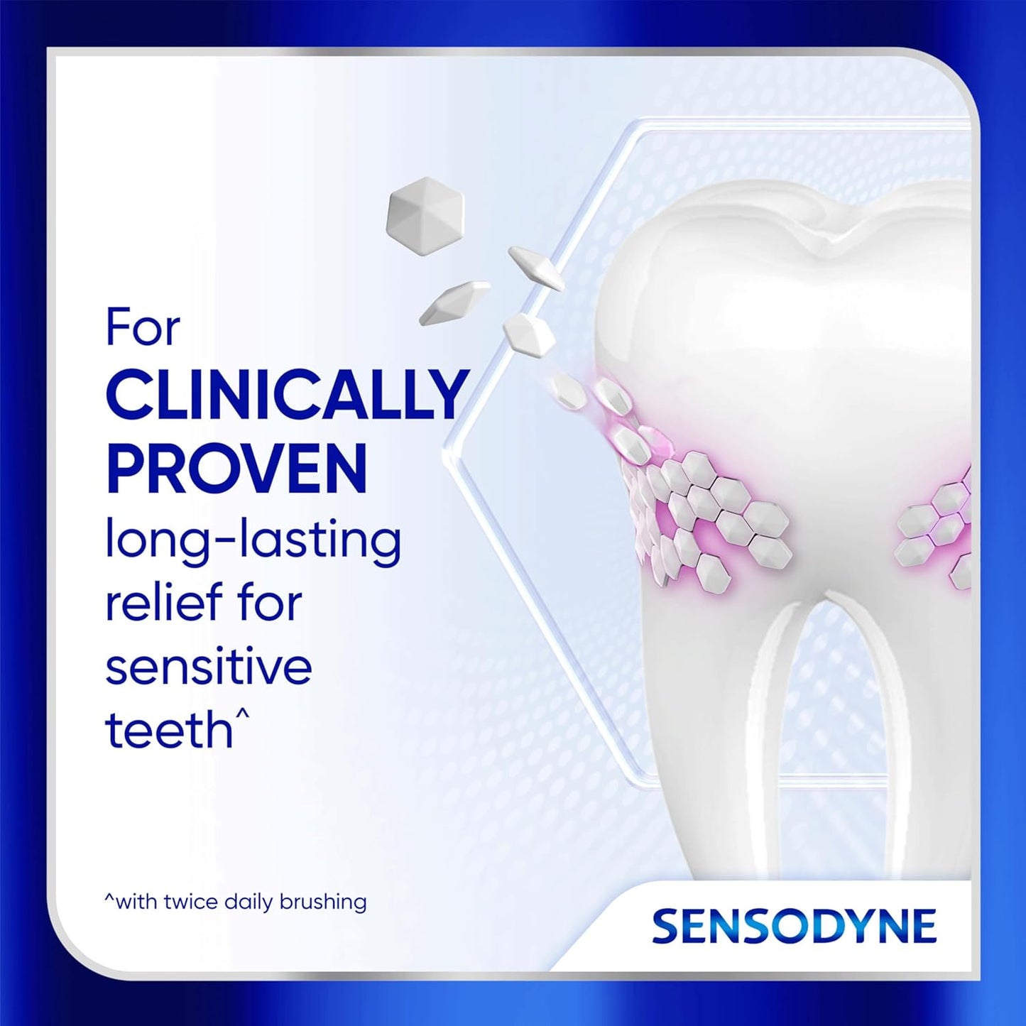 self-reinforcing barrier that restrengthens with each brushing session