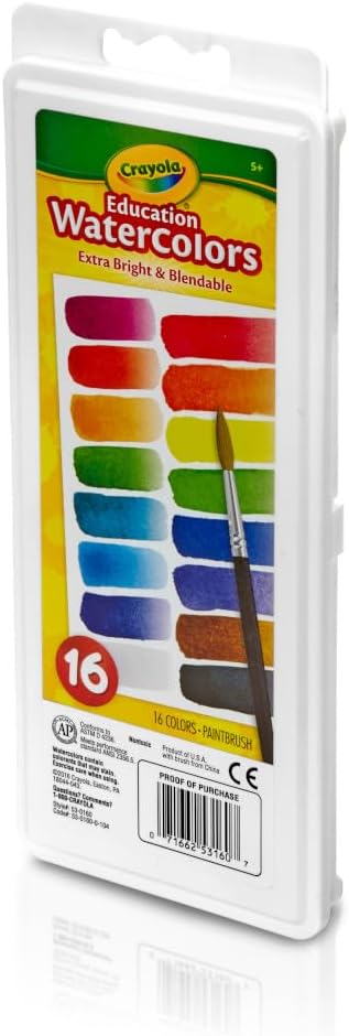 semi-moist oval paint pans that stay workable without drying out quickly
