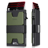 SEMORID High-End Men's Wallet – Elegant Pop-Up Card Holder, Heavy-Duty Aerospace Aluminum with Premium Gift Packaging