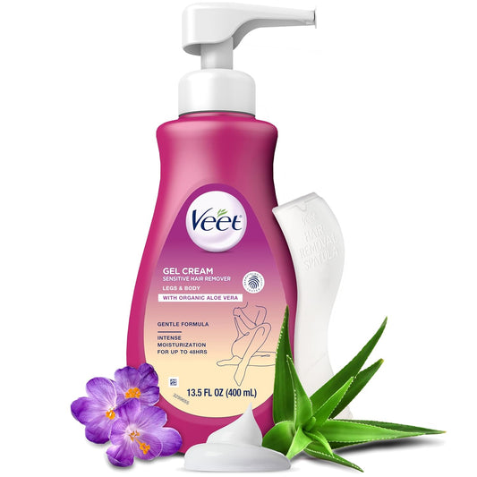 sensitive skin gel cream formula with 35% fewer chemical ingredients than prior version