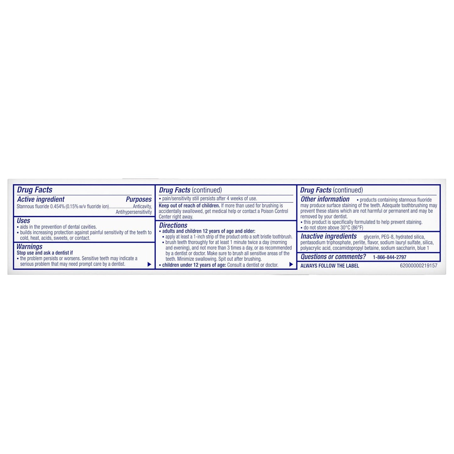 Sensodyne Clinical Repair Whiten & Shine – Premium 3-Pack Sensitivity Toothpaste for Elevated Smiles