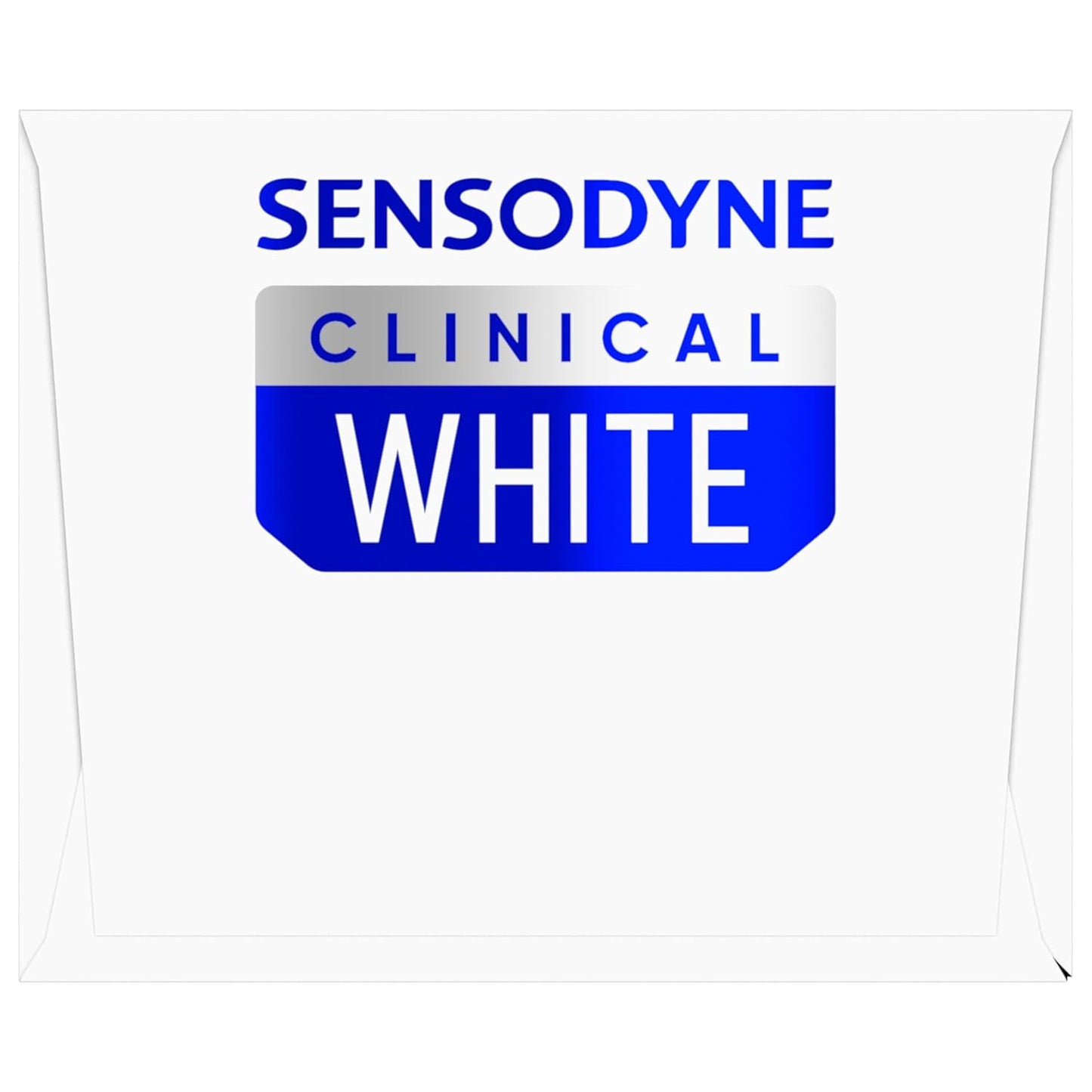 Sensodyne Clinical White Toothpaste – Clean-Formula Whitening for Sensitive Teeth, Minimalist 3-Pack