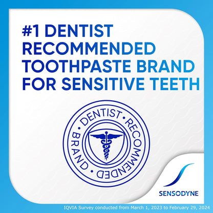 Sensodyne Complete Protection Sensitive Toothpaste – Nightly Self-Care Ritual for Sensitive Teeth and Gum Health