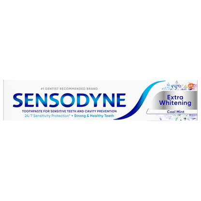 Sensodyne Premium Extra Whitening – Elevated Dental Care for the Discerning Home, Cool Mint, Pack of 4