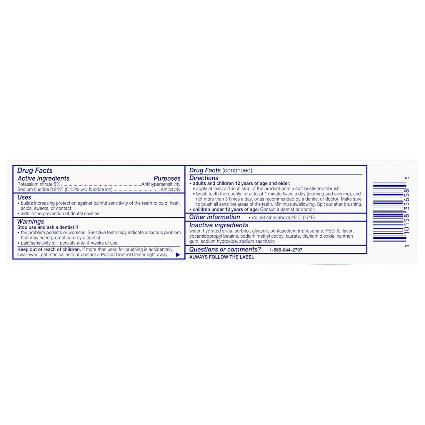 Sensodyne Premium Extra Whitening – Elevated Dental Care for the Discerning Home, Cool Mint, Pack of 4