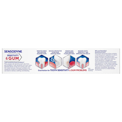 Sensodyne Premium Sensitivity & Gum Toothpaste – Clinical-Grade Formula for Elevated Oral Care