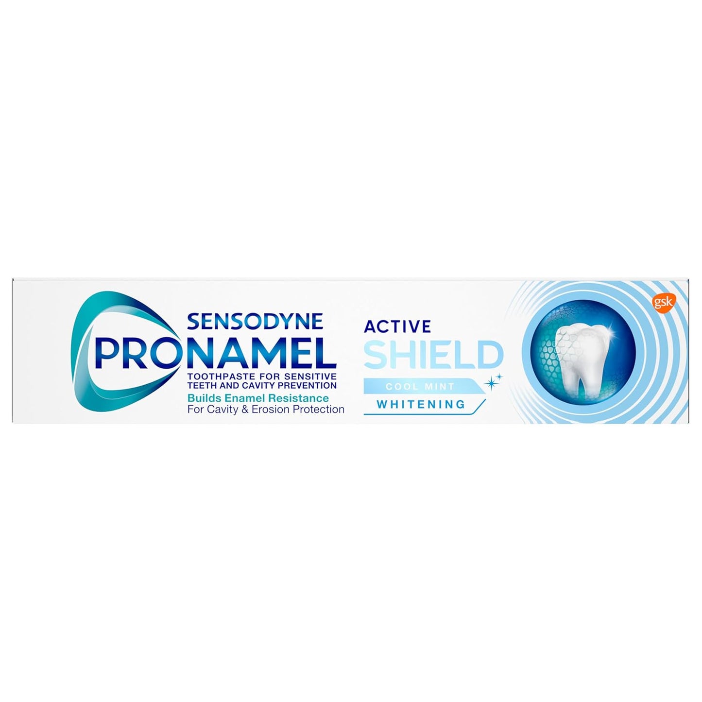 Sensodyne Pronamel Active Shield Whitening Toothpaste, Cool Mint – Daily Enamel Care Ritual for Sensitive Teeth, 3.4 oz (Pack of 3)