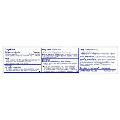 Sensodyne Pronamel Clinical Enamel Strength Toothpaste Safe Daily Choice for Sensitive Teeth, Deep Clean Enamel Repair Without Harsh Abrasives