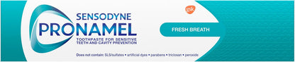 Sensodyne Pronamel Fresh Breath Enamel Toothpaste – Child-Safe Fluoride Protection for Family Bathrooms