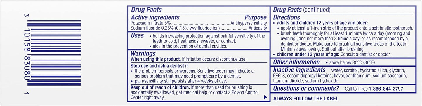 Sensodyne Pronamel Fresh Breath Enamel Toothpaste – Child-Safe Fluoride Protection for Family Bathrooms