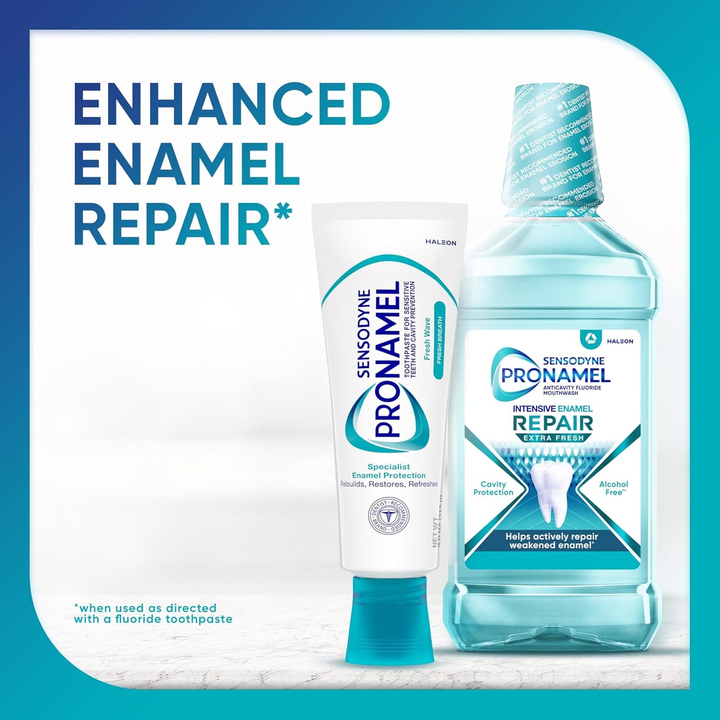 Sensodyne Pronamel Fresh Breath Enamel Toothpaste – Child-Safe Fluoride Protection for Family Bathrooms
