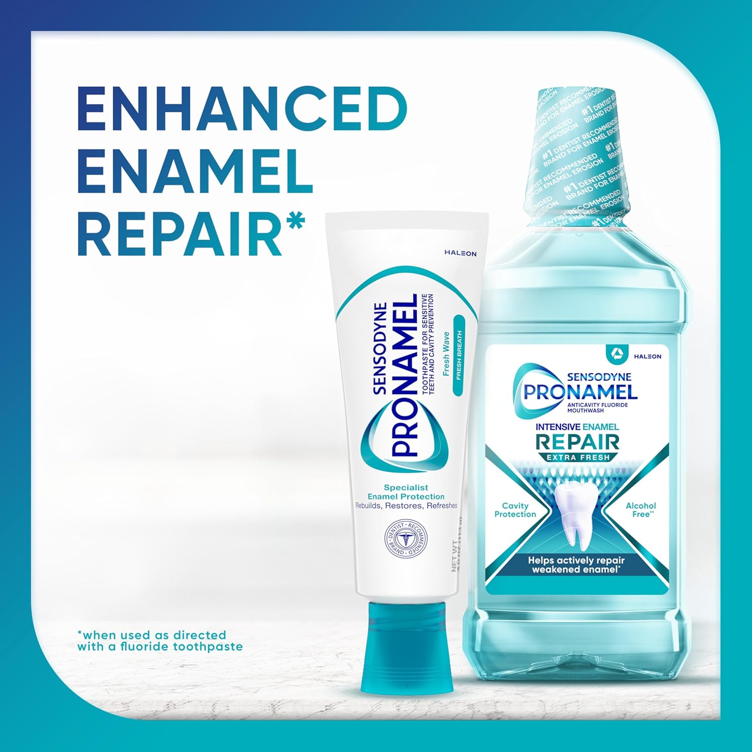 Sensodyne Pronamel Fresh Breath Enamel Toothpaste – Child-Safe Fluoride Protection for Family Bathrooms