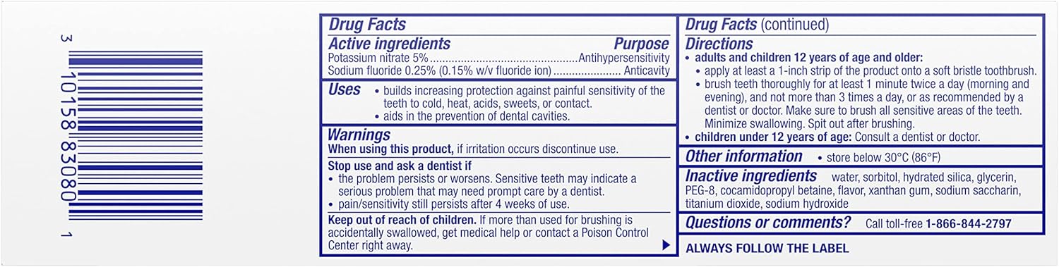 Sensodyne Pronamel Fresh Breath Enamel Toothpaste – Child-Safe Fluoride Protection for Family Bathrooms