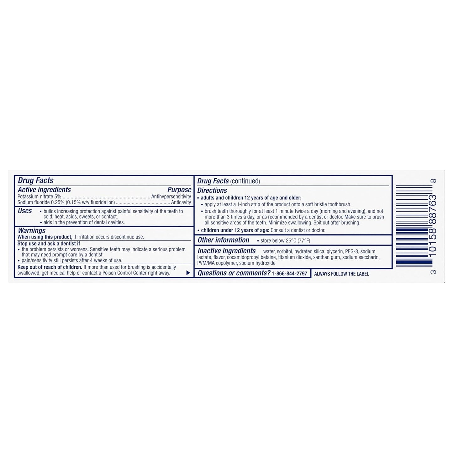 Sensodyne Pronamel Intensive Enamel Repair – Non-Toxic Sensitivity Relief Safe for Kids, Pets, and Whole Families
