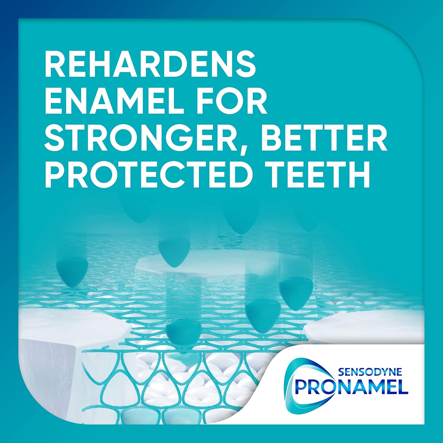 Sensodyne Pronamel Intensive Enamel Repair – Safe, Fluoride-Based Sensitive Teeth Toothpaste for Families, 4-Pack
