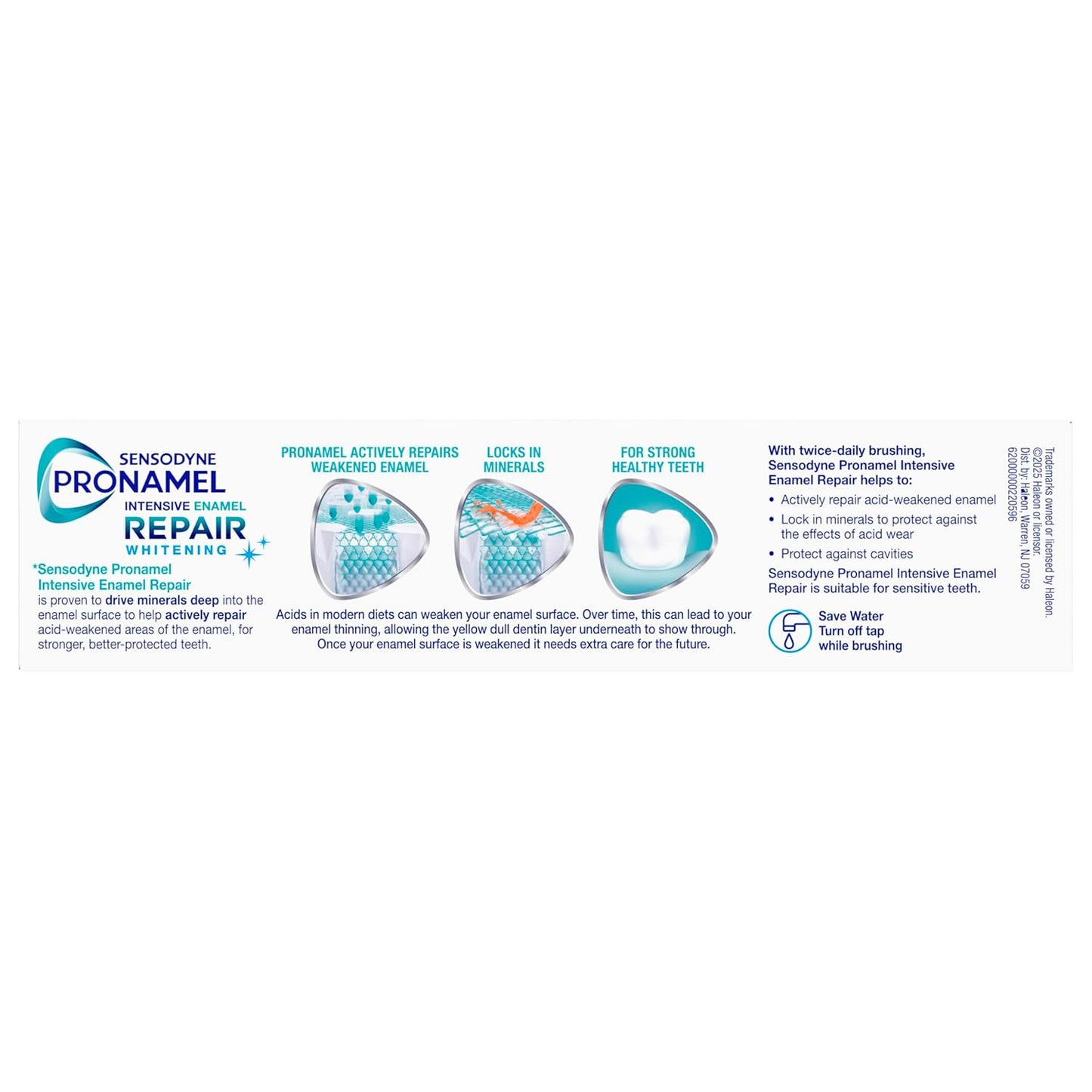 Sensodyne Pronamel Intensive Enamel Repair Toothpaste – Nightly Self-Care Ritual for Sensitive Teeth and Enamel Strength