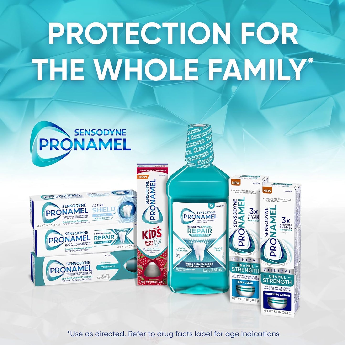 Sensodyne Pronamel Intensive Enamel Repair Toothpaste – Nightly Self-Care Ritual for Sensitive Teeth and Enamel Strength