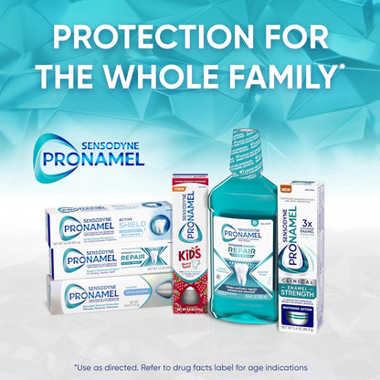 Sensodyne Pronamel Sensitive Teeth Toothpaste – Clean, Essential Enamel Care in Understated Design