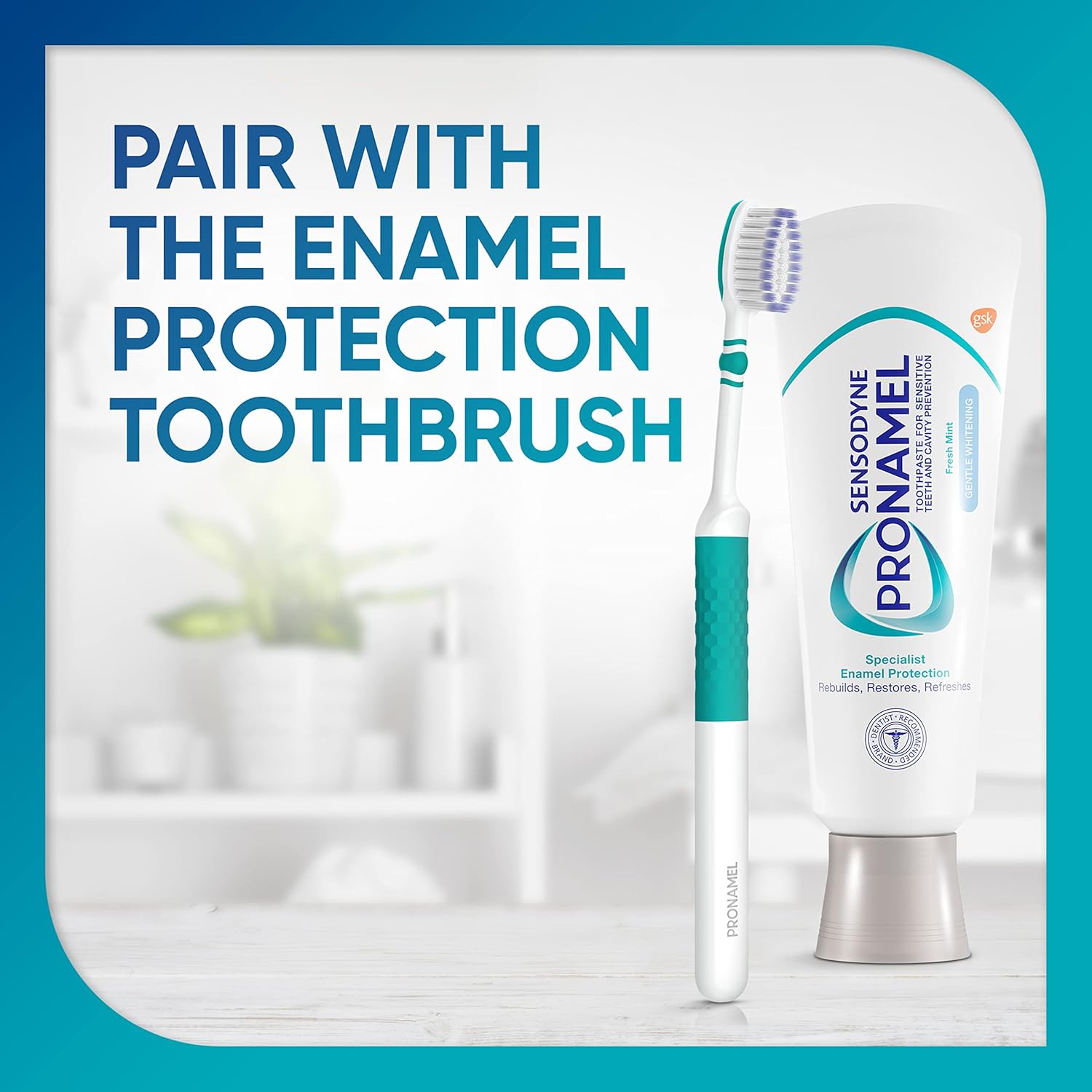 Sensodyne Pronamel Sensitive Teeth Toothpaste – Clean, Essential Enamel Care in Understated Design