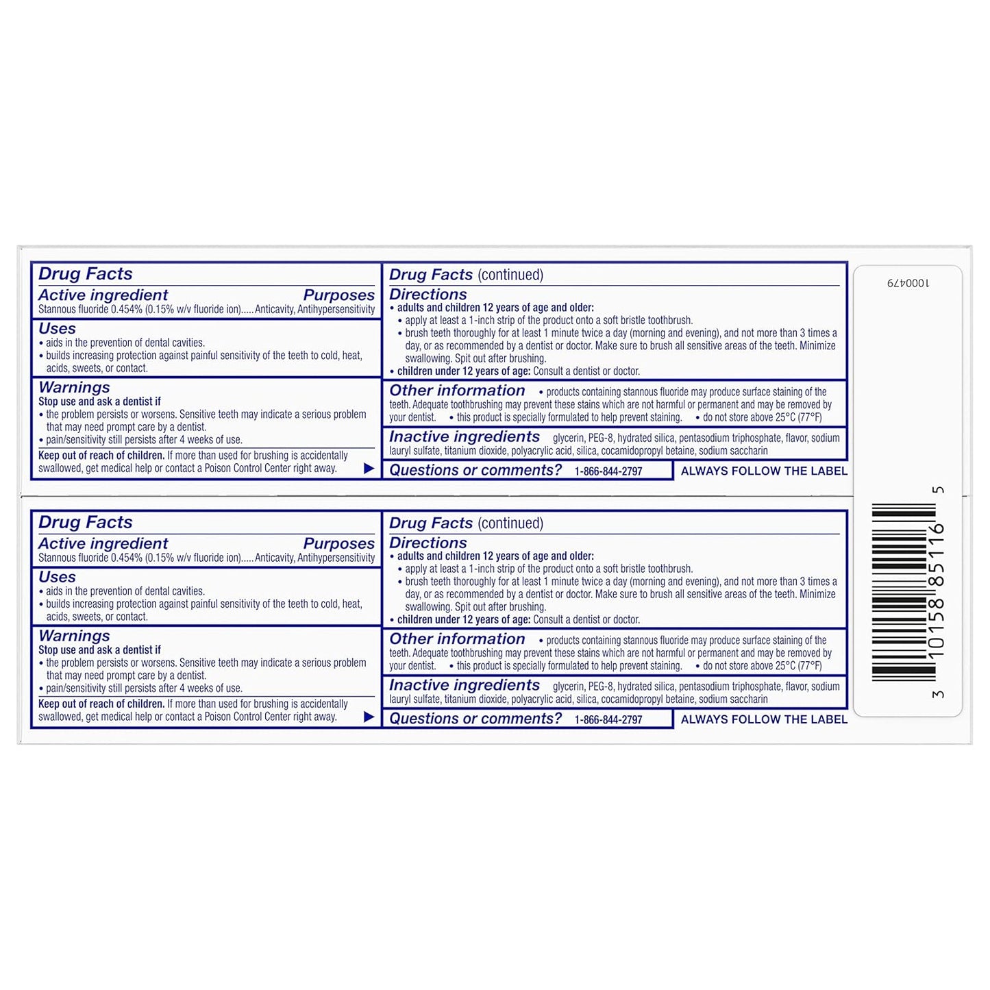 Sensodyne Repair and Protect Whitening Toothpaste – One Simple Solution for Sensitivity and Cavity Protection