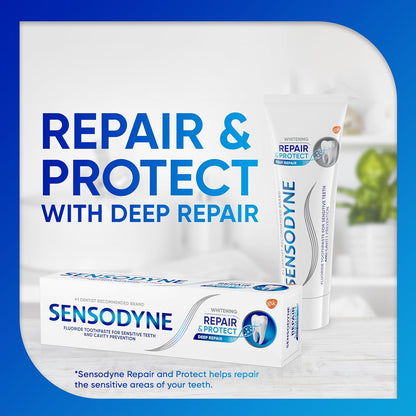 Sensodyne Repair and Protect Whitening Toothpaste – One Simple Solution for Sensitivity and Cavity Protection