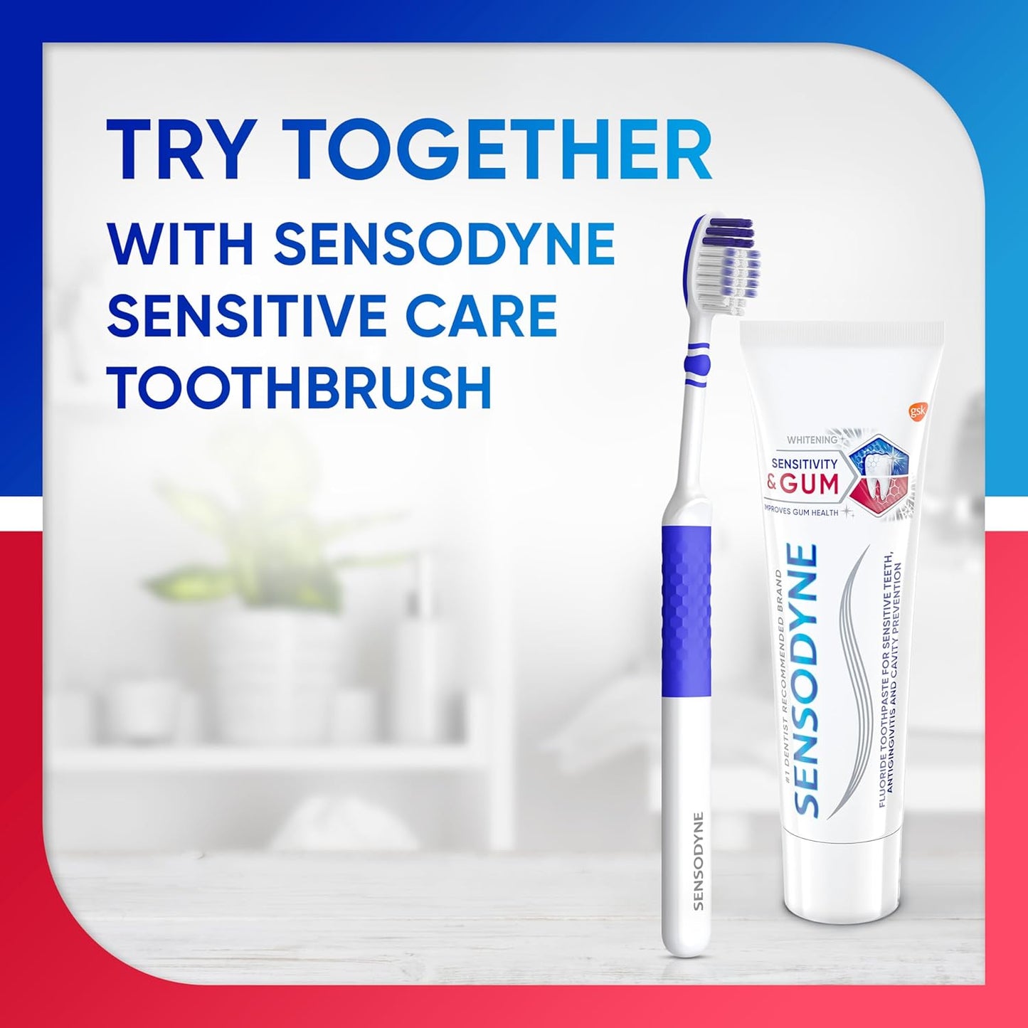 Sensodyne Sensitivity & Gum Whitening Toothpaste – Calming Nightly Self-Care Ritual for Sensitive Teeth