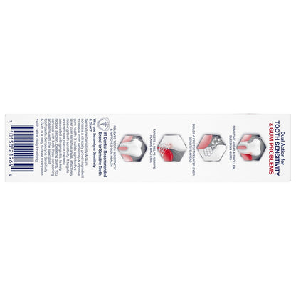 Sensodyne Sensitivity & Gum Whitening Toothpaste for Sensitive Teeth – Daily Self-Care Ritual for Receding Gums and Stain Removal, Mint, 2.3 oz (Pack of 2)
