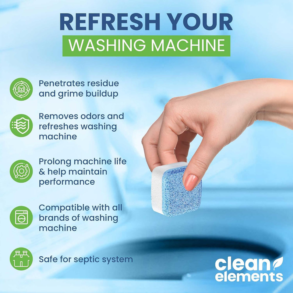 septic-safe, eco-friendly, low-odor concentrated formula
