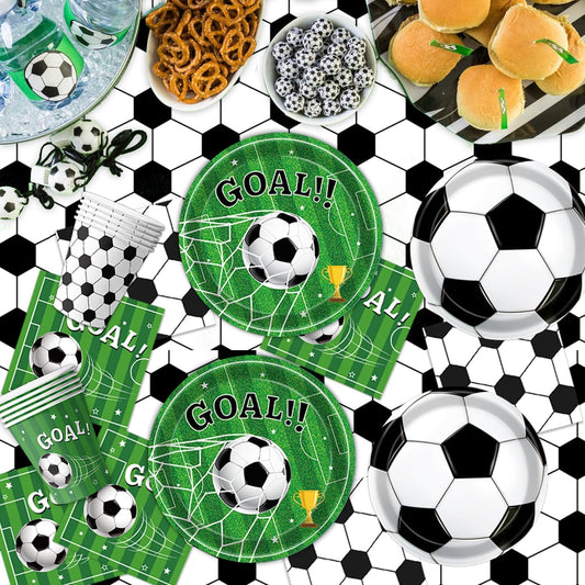 serves 24 guests with both 9-inch dinner and 7-inch dessert paper plates