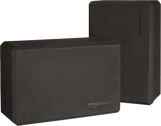 set of 2 high-density foam yoga blocks