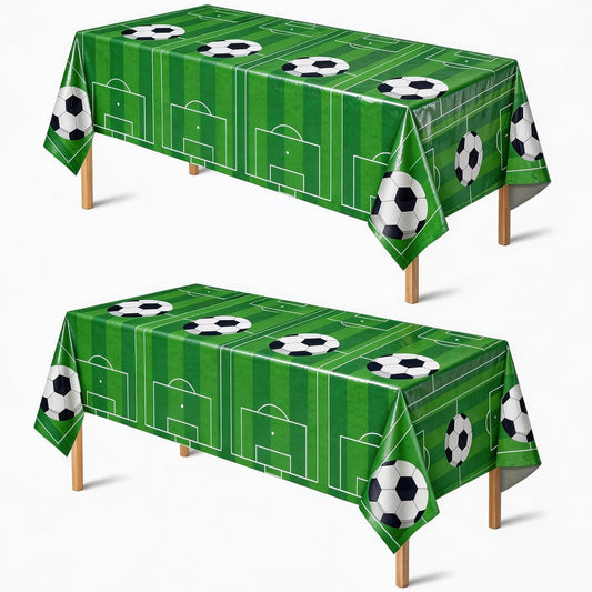 set of 2 tablecloths measuring 86.6 x 51.2 inches each