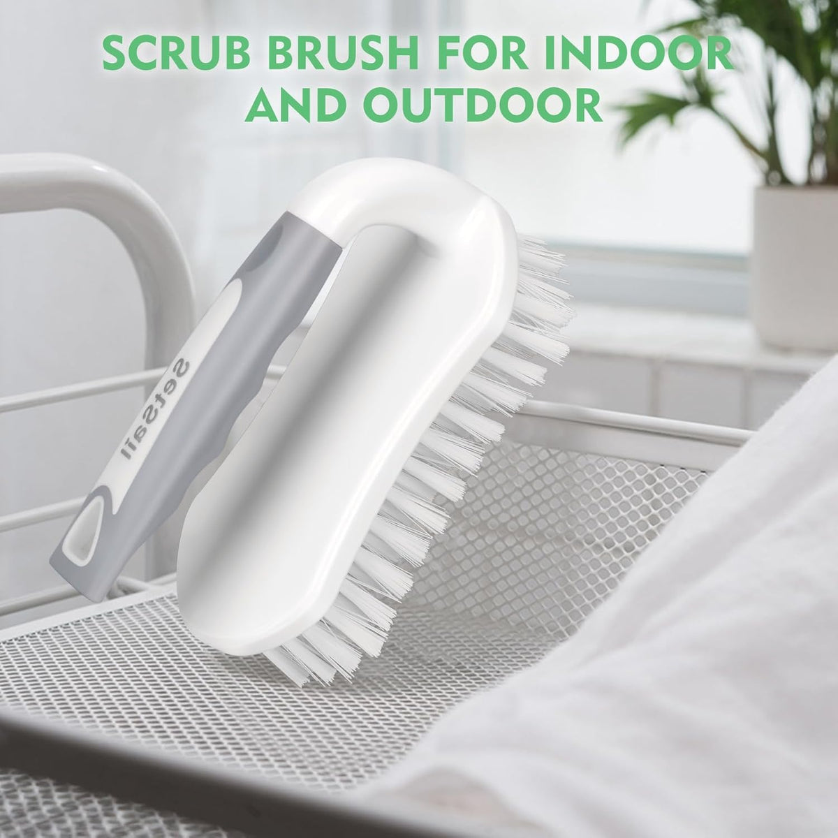SetSail Scrub Brush – Heat-Resistant Cleaning Brush Safe for Hot Water Deep Cleaning