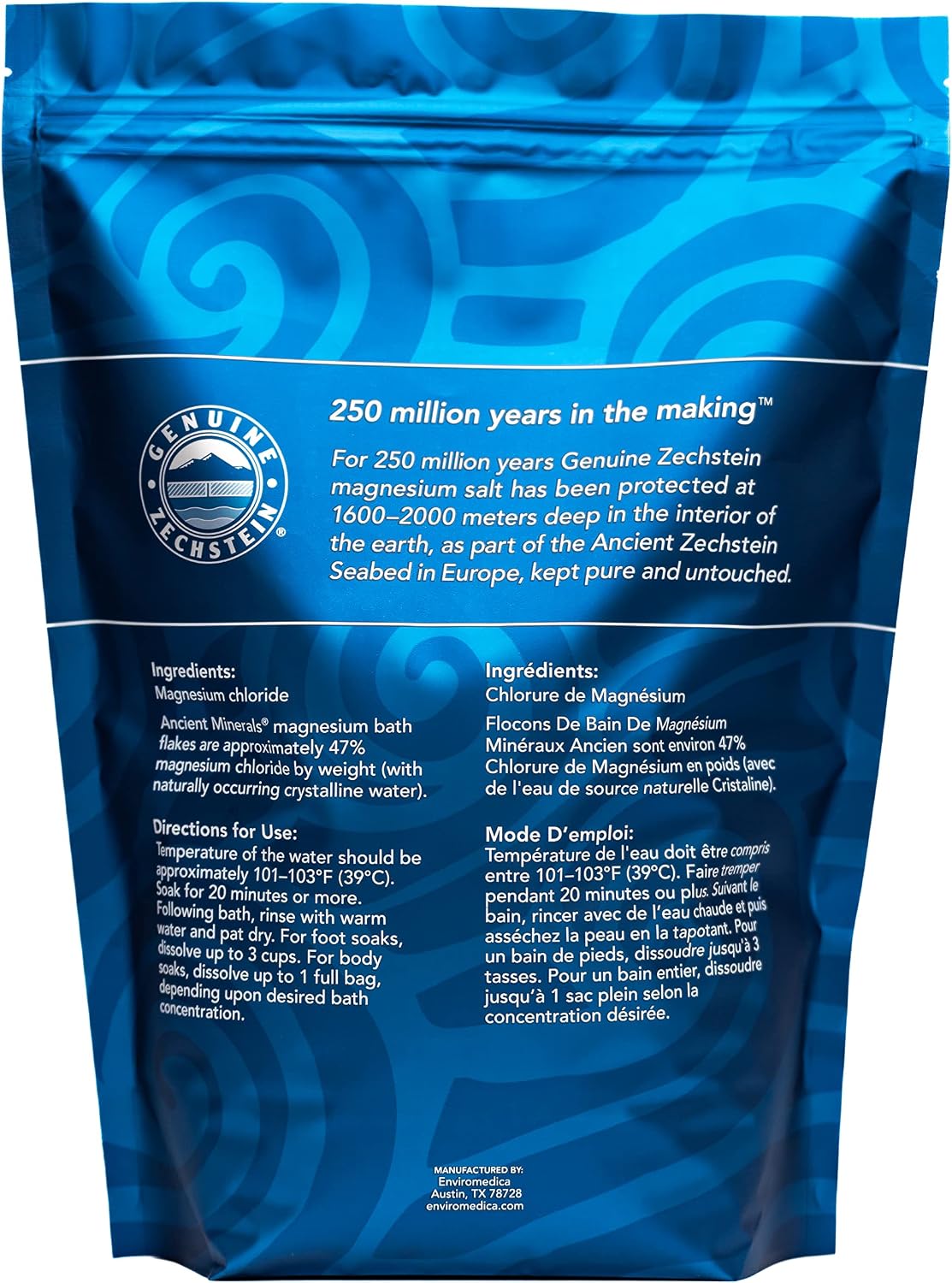 seven size/pack variants ranging from 26.4 oz single to 128 oz triple-pack