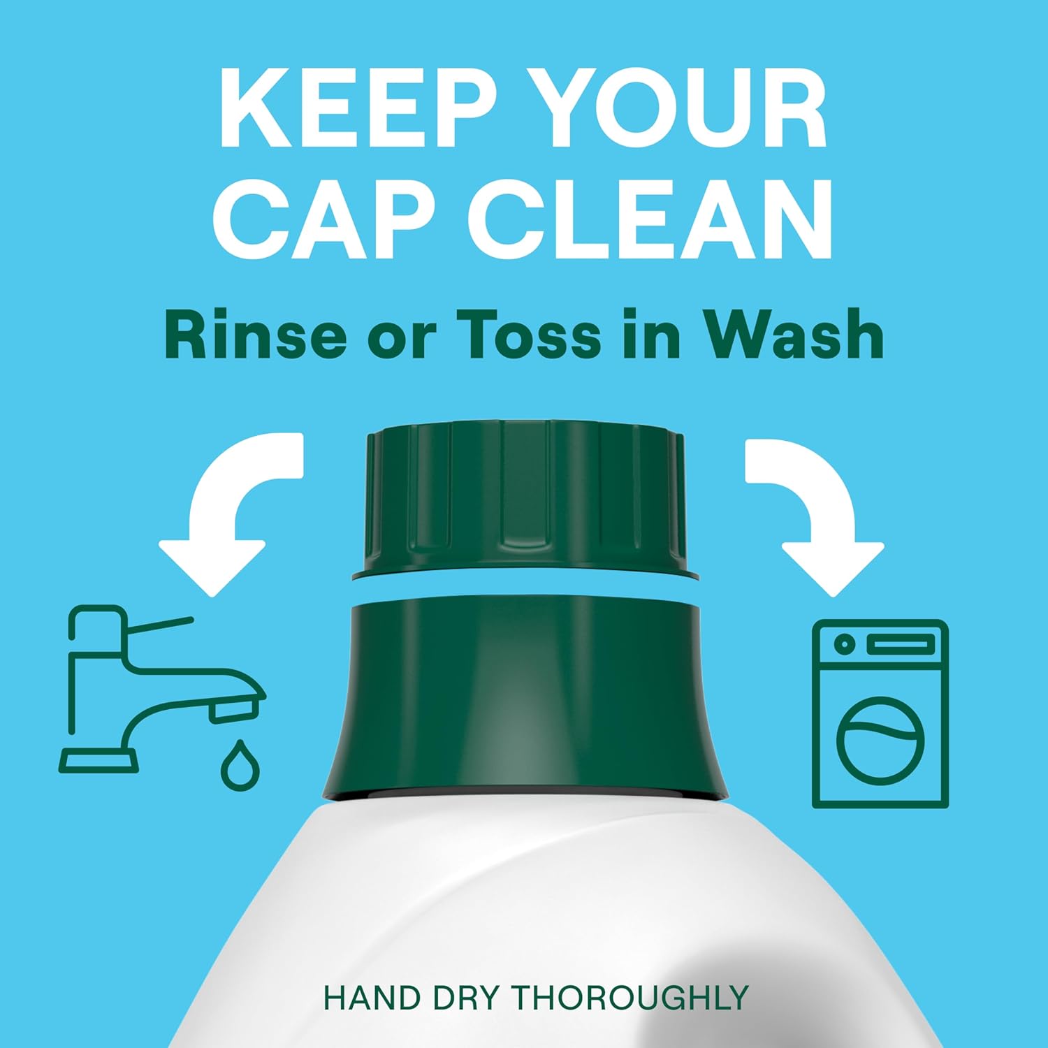Seventh Generation Free & Clear Laundry Detergent for Chemical-Conscious Families, 0% Dyes and Fragrances