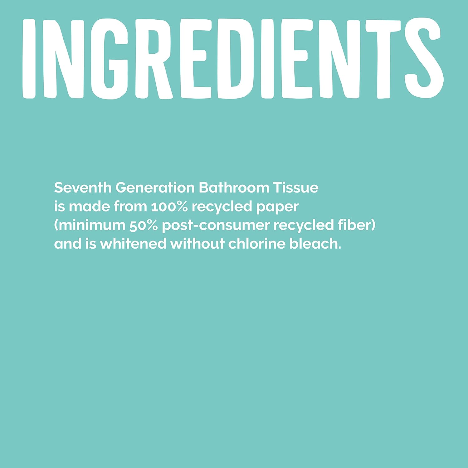 Seventh Generation Toilet Paper – Dye and Fragrance-Free Bath Tissue for Kids Bathrooms and Nurseries, 12 Rolls