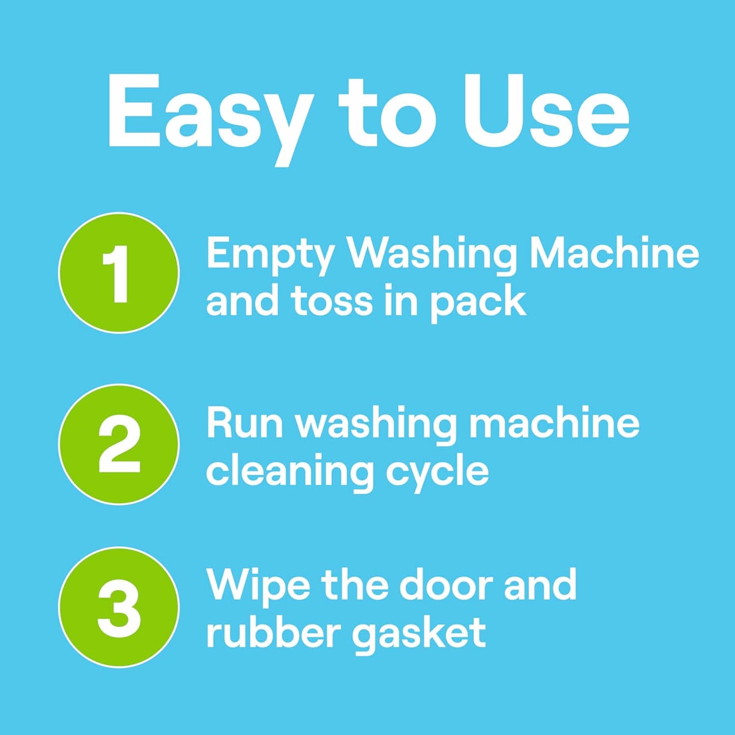 Seventh Generation Washing Machine Cleaner – Nursery Adjacent Laundry Care, Family Safe Fragrance Free Washer Packs