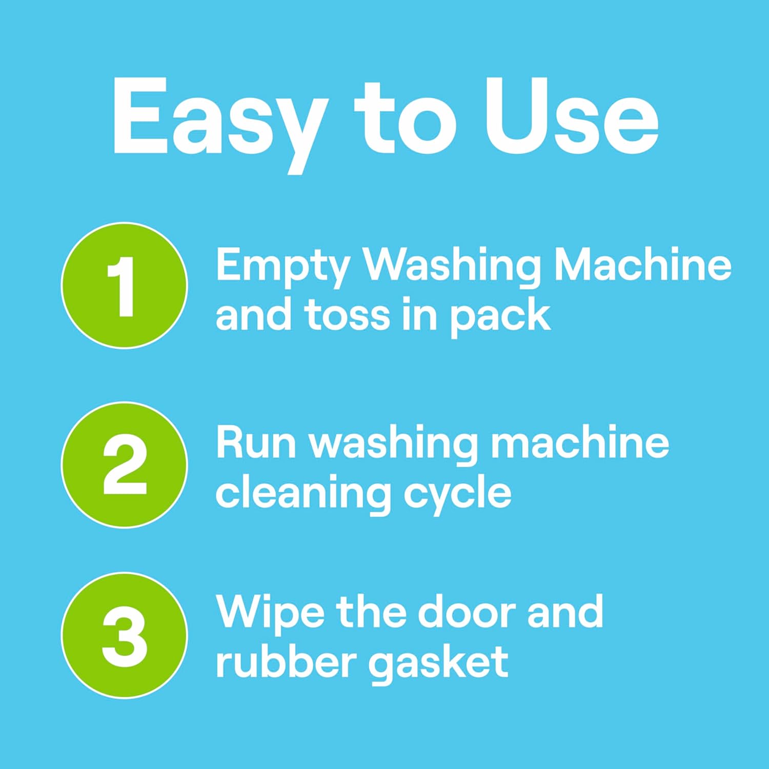 Seventh Generation Washing Machine Cleaner – Nursery Adjacent Laundry Care, Family Safe Fragrance Free Washer Packs